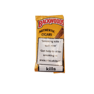 Backwoods gelbe Zigarren – 5er-Pack