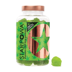 Starpowa CBD 5 mg Apfelgeschmack 60 Gummibärchen